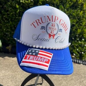 Blue Trump Hat